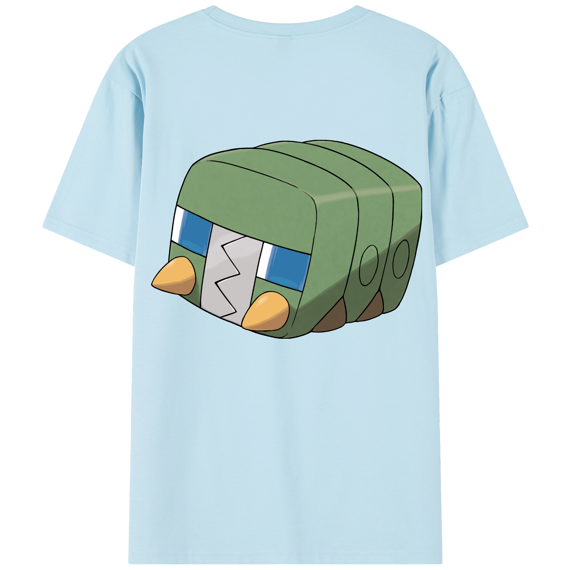（画像用） ポケットモンスター Pokémon 綿100％半袖Tシャツ（背面プリント）